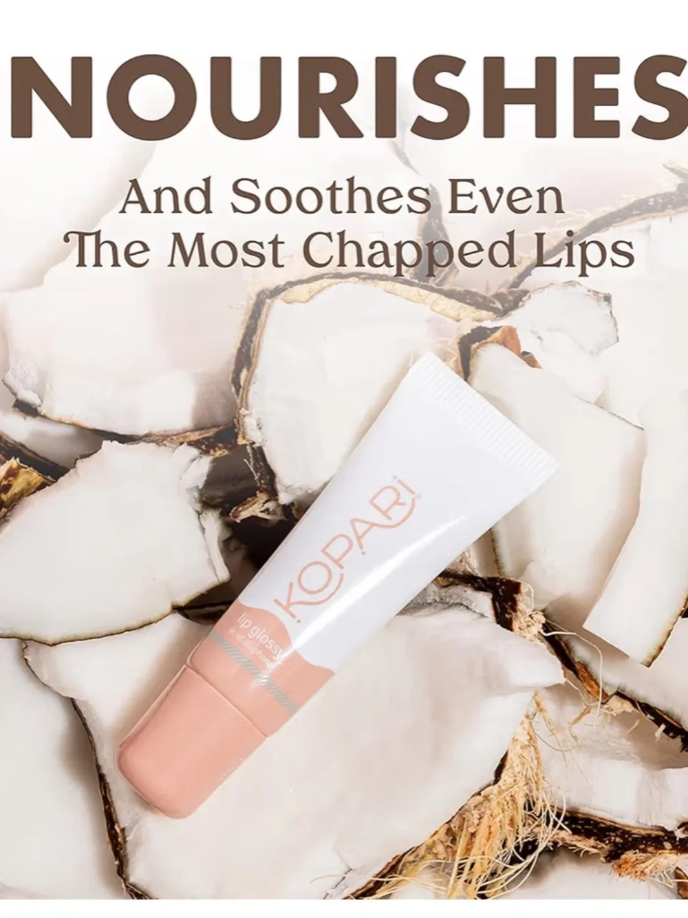 Kopari Moisturizing Lip Glossy in Birthday Suit 10g BRAND NEW IN BOX